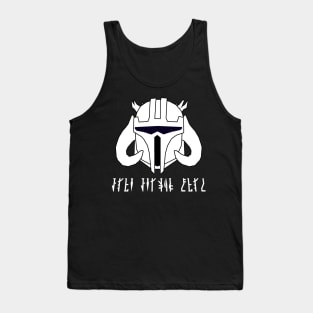 Blue Bëskar Cult Tank Top